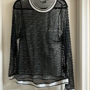 City chic mesh top